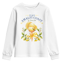 Amalfi Coast Limoncello Gelato Youth Sweatshirt La Dolce Vita Italy Lemon Dessert Summer