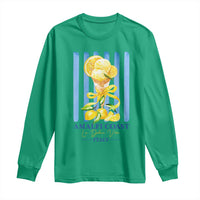 Amalfi Coast Italy Lemon Gelato Long Sleeve Shirt La Dolce Vita Citrus Summer Travel Vintage Coastal