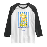 Amalfi Coast Italy Lemon Gelato Raglan Shirt La Dolce Vita Citrus Summer Travel Vintage Coastal