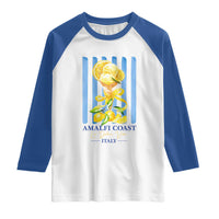 Amalfi Coast Italy Lemon Gelato Raglan Shirt La Dolce Vita Citrus Summer Travel Vintage Coastal