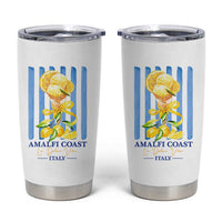 Amalfi Coast Italy Lemon Gelato Tumbler Cup La Dolce Vita Citrus Summer Travel Vintage Coastal