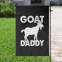 Goat Daddy Garden Flag Funny Fathers Day Presents For Goat Dad