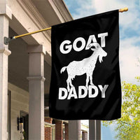 Goat Daddy Garden Flag Funny Fathers Day Presents For Goat Dad
