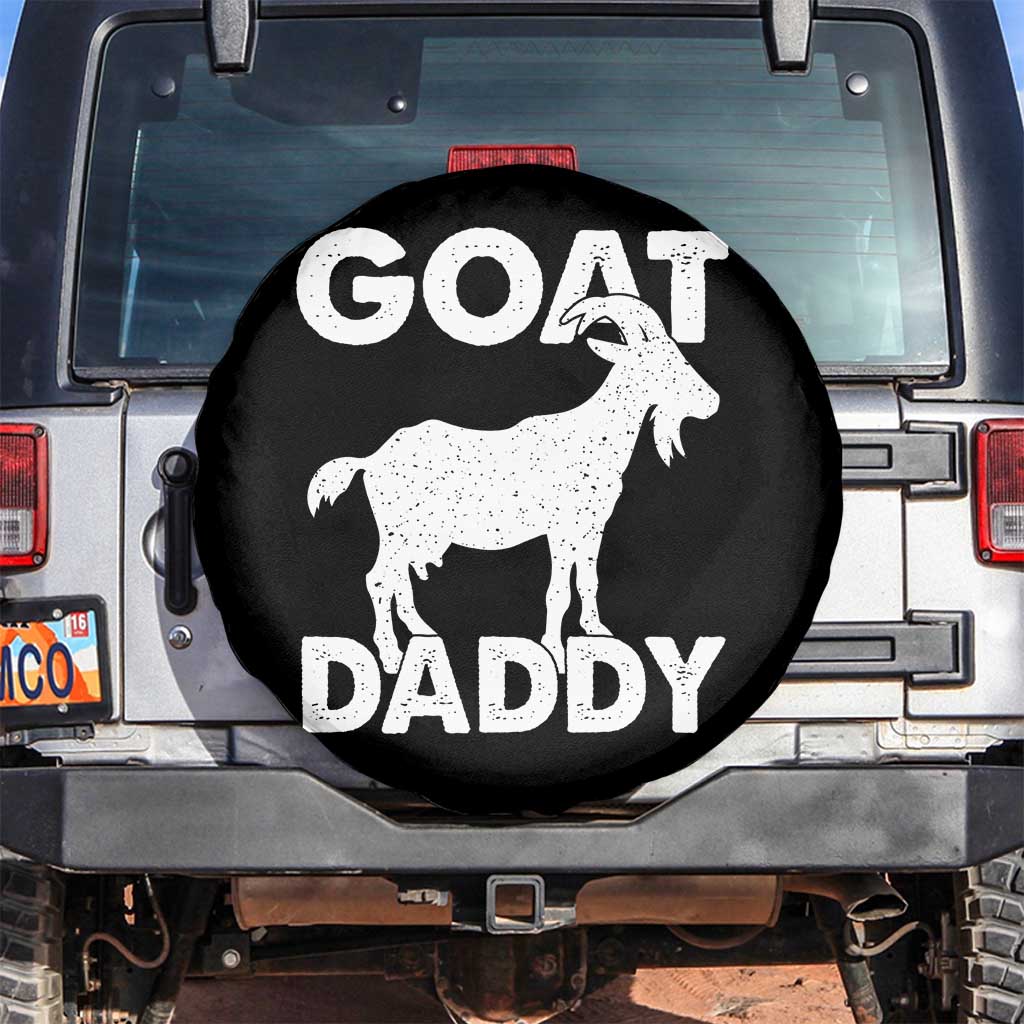 Goat Daddy Spare Tire Cover Funny Fathers Day Presents For Goat Dad