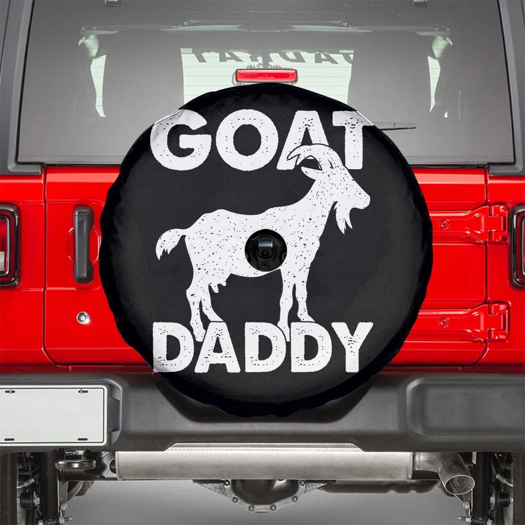 Goat Daddy Spare Tire Cover Funny Fathers Day Presents For Goat Dad