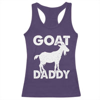 Goat Daddy Racerback Tank Top Funny Fathers Day Presents For Goat Dad