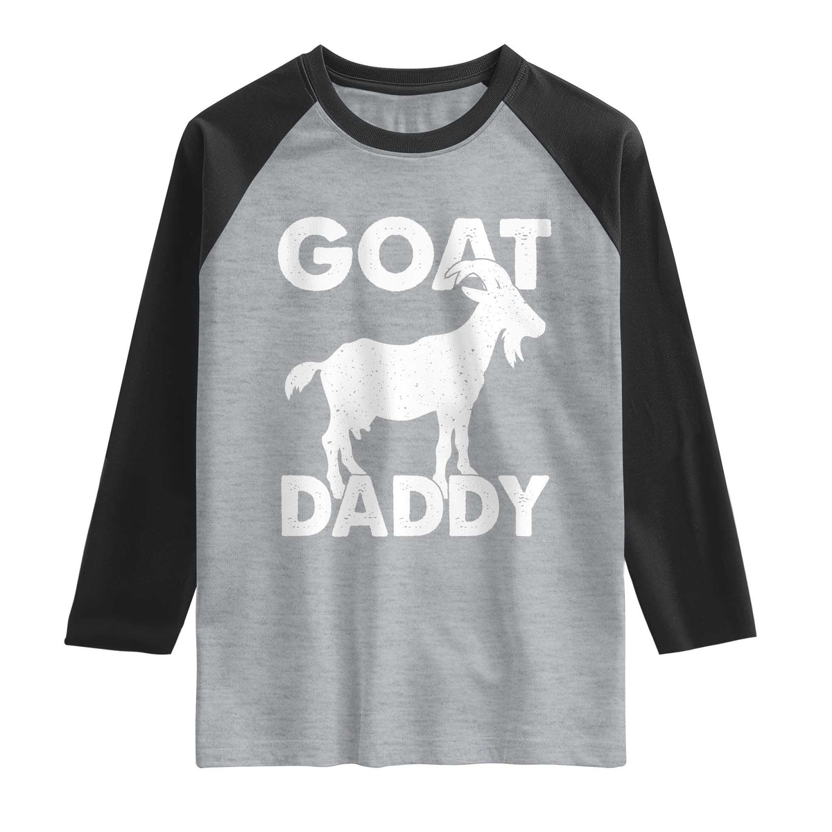 Goat Daddy Raglan Shirt Funny Fathers Day Presents For Goat Dad