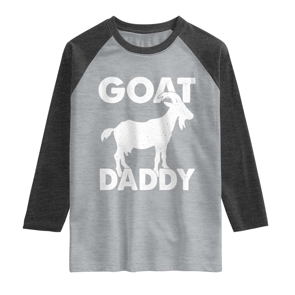 Goat Daddy Raglan Shirt Funny Fathers Day Presents For Goat Dad