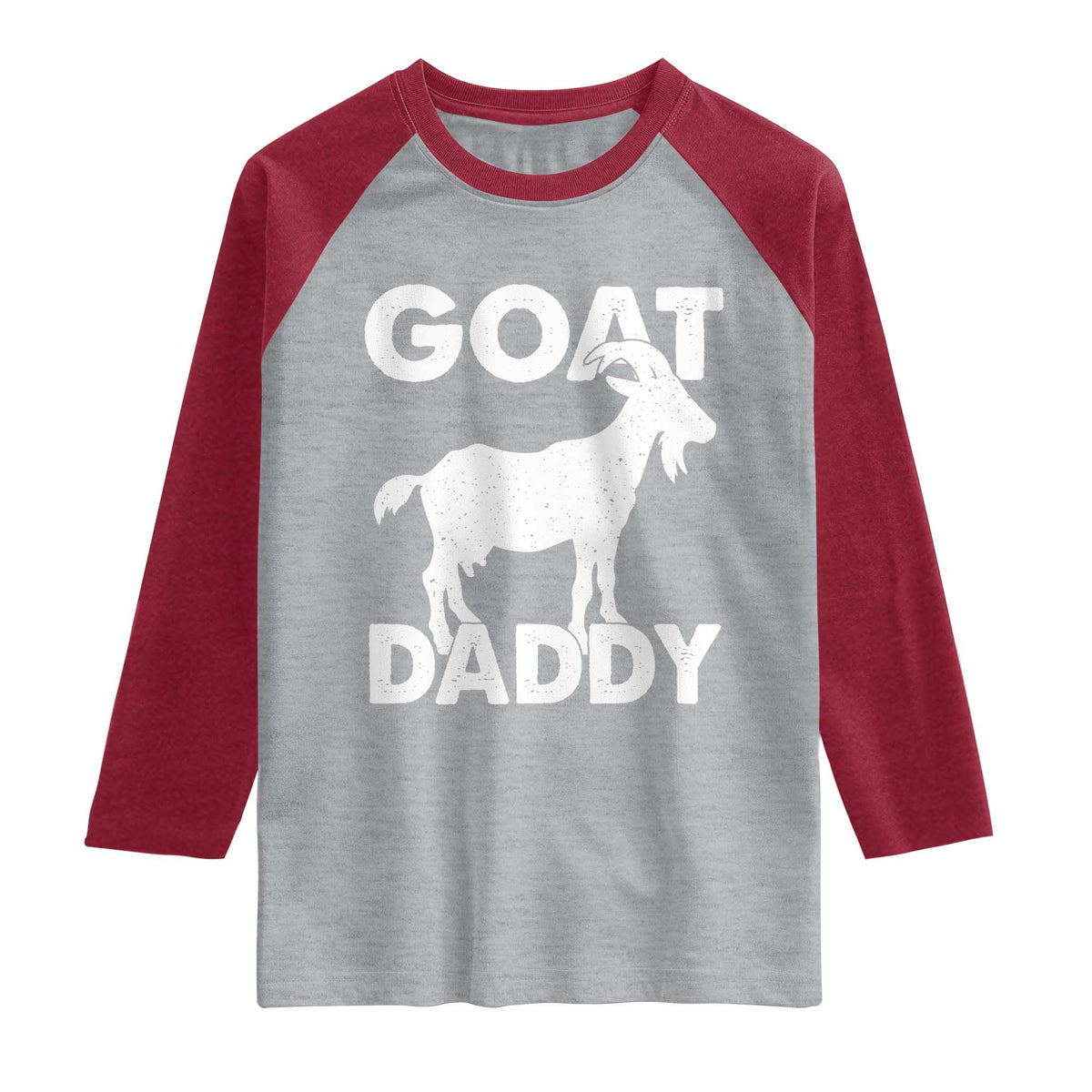 Goat Daddy Raglan Shirt Funny Fathers Day Presents For Goat Dad