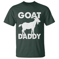 Goat Daddy T Shirt Funny Fathers Day Presents For Goat Dad