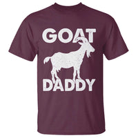Goat Daddy T Shirt Funny Fathers Day Presents For Goat Dad