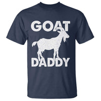 Goat Daddy T Shirt Funny Fathers Day Presents For Goat Dad