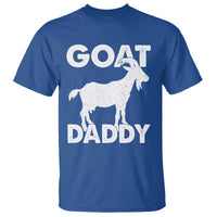 Goat Daddy T Shirt Funny Fathers Day Presents For Goat Dad