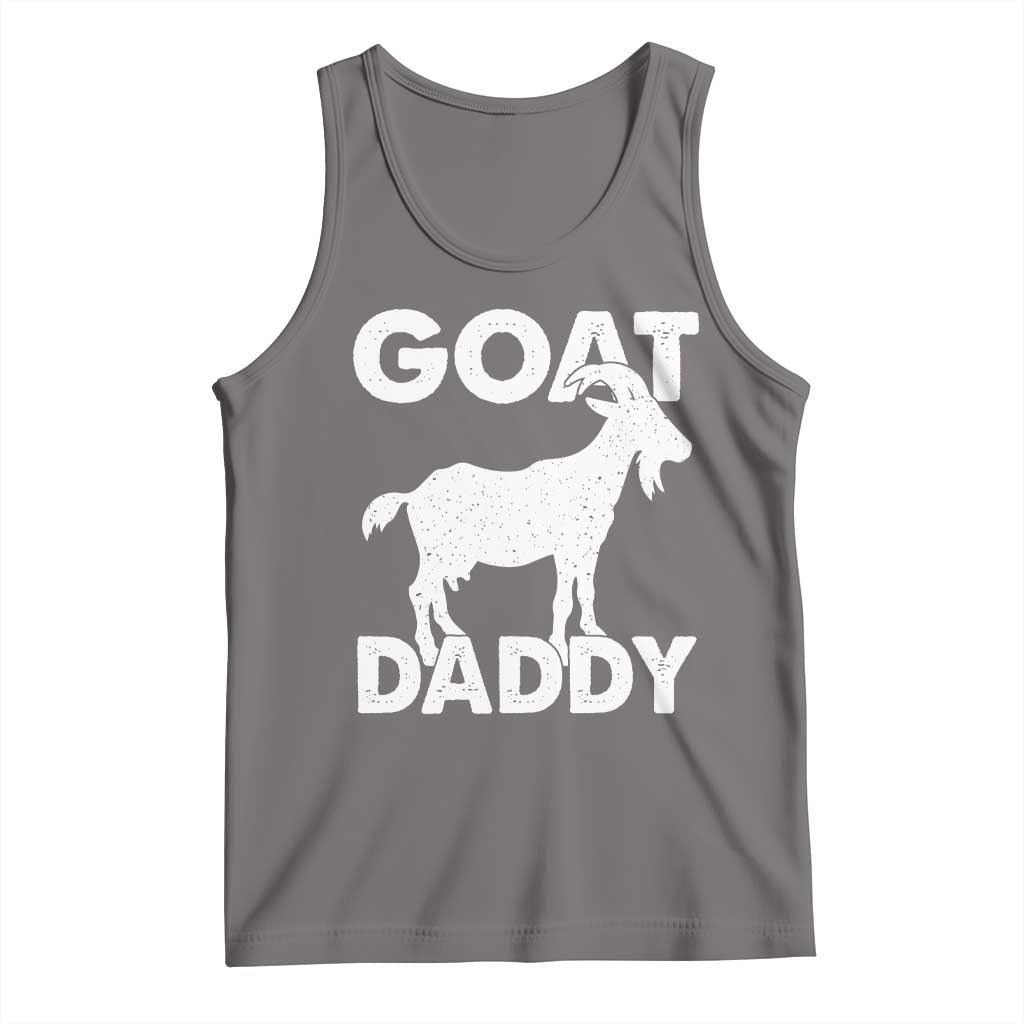 Goat Daddy Tank Top Funny Fathers Day Presents For Goat Dad