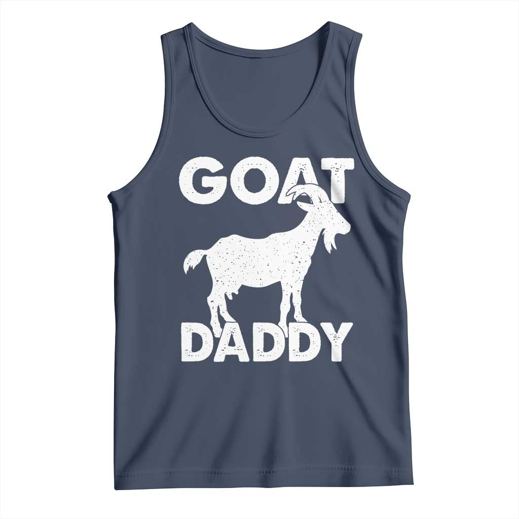 Goat Daddy Tank Top Funny Fathers Day Presents For Goat Dad