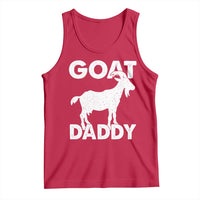Goat Daddy Tank Top Funny Fathers Day Presents For Goat Dad