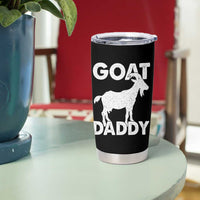 Goat Daddy Tumbler Cup Funny Fathers Day Presents For Goat Dad