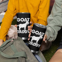 Goat Daddy Tumbler Cup Funny Fathers Day Presents For Goat Dad