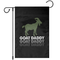 Funny Dad Garden Flag Funny Goat Daddy Fathers Day Presents For Goat Lovers