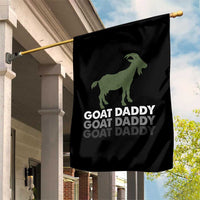 Funny Dad Garden Flag Funny Goat Daddy Fathers Day Presents For Goat Lovers