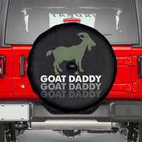 Funny Dad Spare Tire Cover Funny Goat Daddy Fathers Day Presents For Goat Lovers