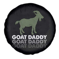 Funny Dad Spare Tire Cover Funny Goat Daddy Fathers Day Presents For Goat Lovers