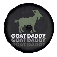 Funny Dad Spare Tire Cover Funny Goat Daddy Fathers Day Presents For Goat Lovers