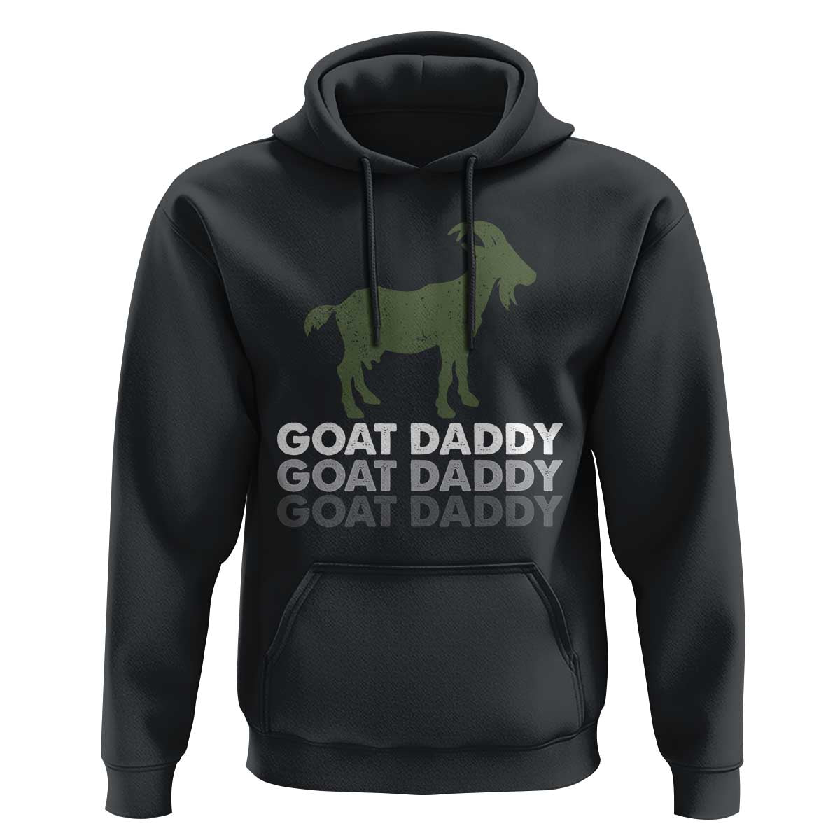 Funny Dad Hoodie Funny Goat Daddy Fathers Day Presents For Goat Lovers