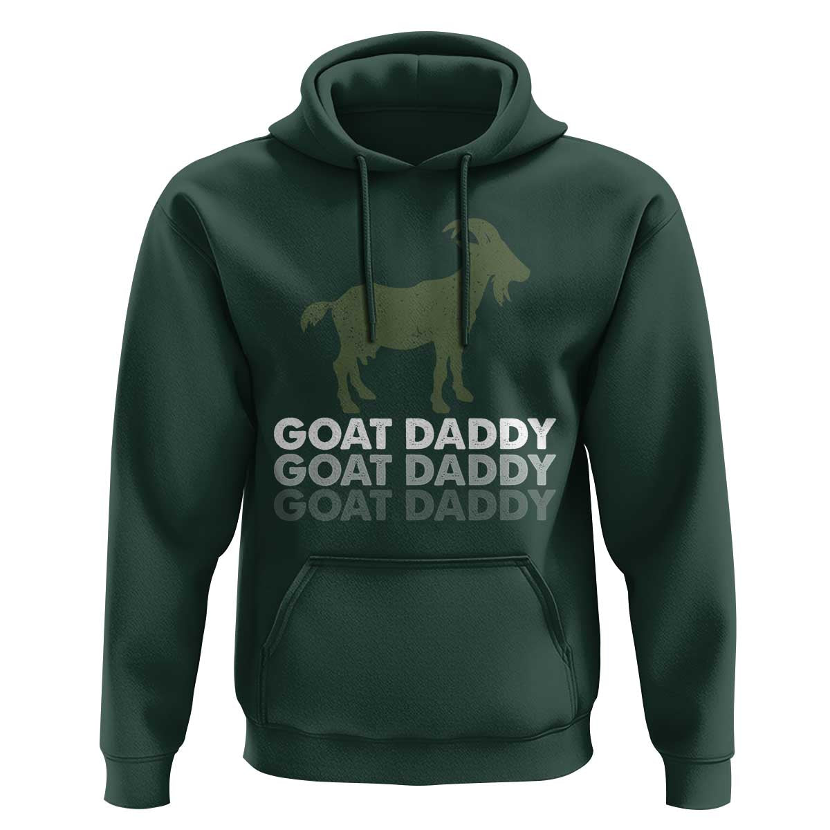 Funny Dad Hoodie Funny Goat Daddy Fathers Day Presents For Goat Lovers