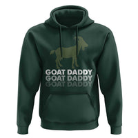 Funny Dad Hoodie Funny Goat Daddy Fathers Day Presents For Goat Lovers