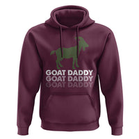 Funny Dad Hoodie Funny Goat Daddy Fathers Day Presents For Goat Lovers