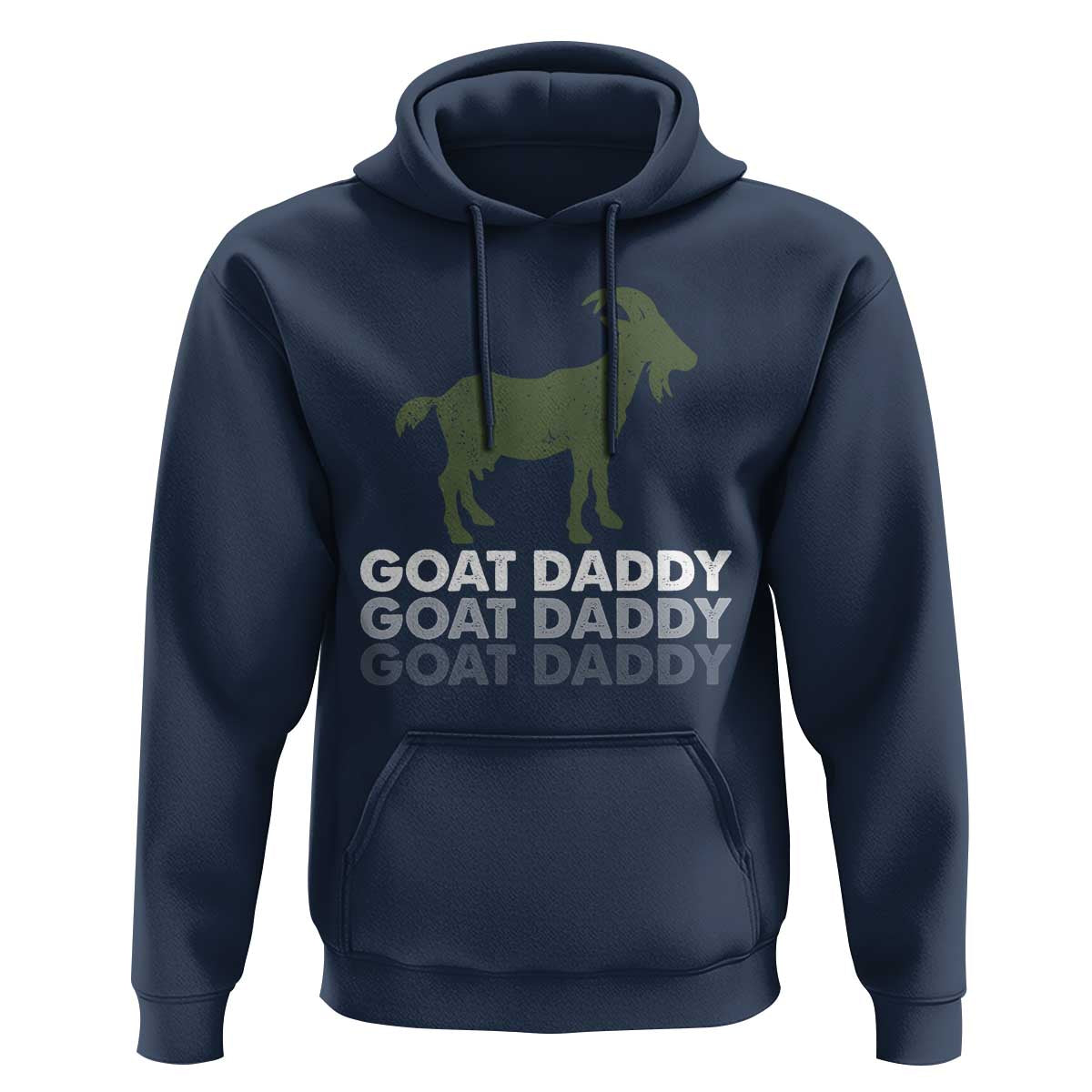 Funny Dad Hoodie Funny Goat Daddy Fathers Day Presents For Goat Lovers