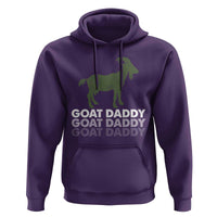 Funny Dad Hoodie Funny Goat Daddy Fathers Day Presents For Goat Lovers