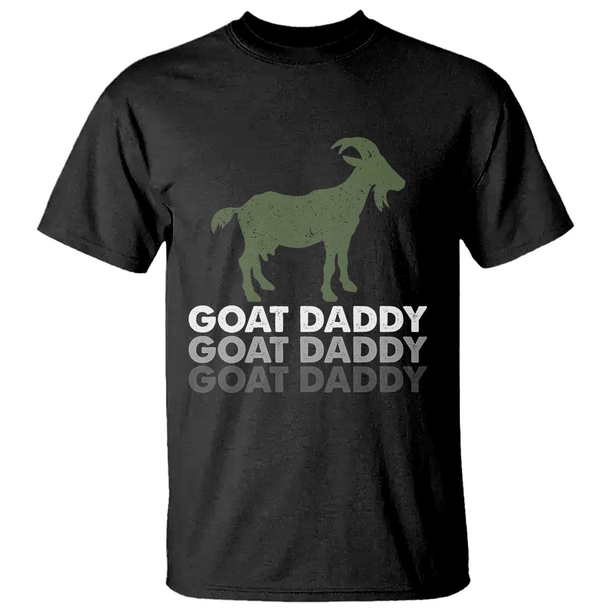 Funny Dad T Shirt Funny Goat Daddy Fathers Day Presents For Goat Lovers