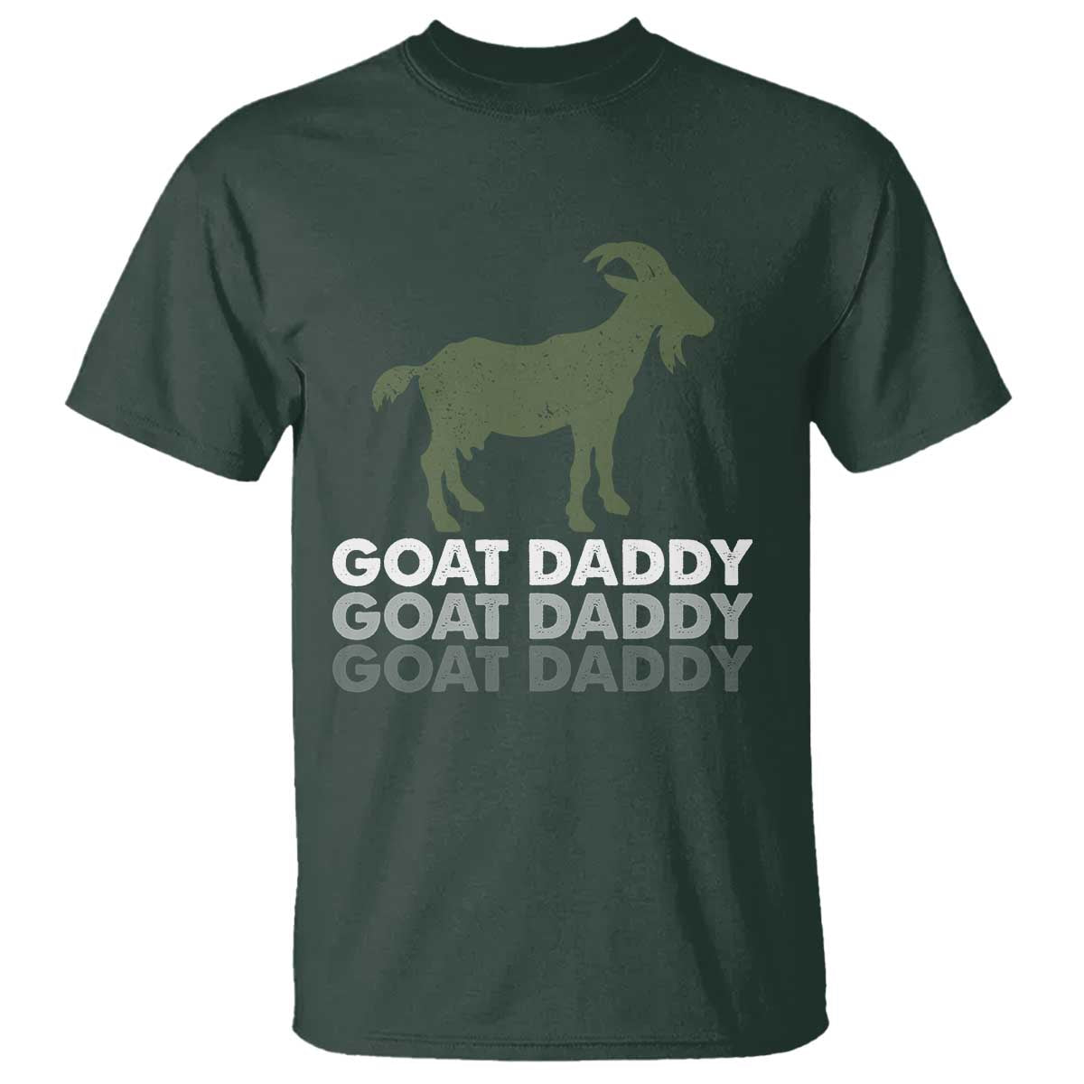 Funny Dad T Shirt Funny Goat Daddy Fathers Day Presents For Goat Lovers