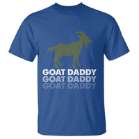 Funny Dad T Shirt Funny Goat Daddy Fathers Day Presents For Goat Lovers