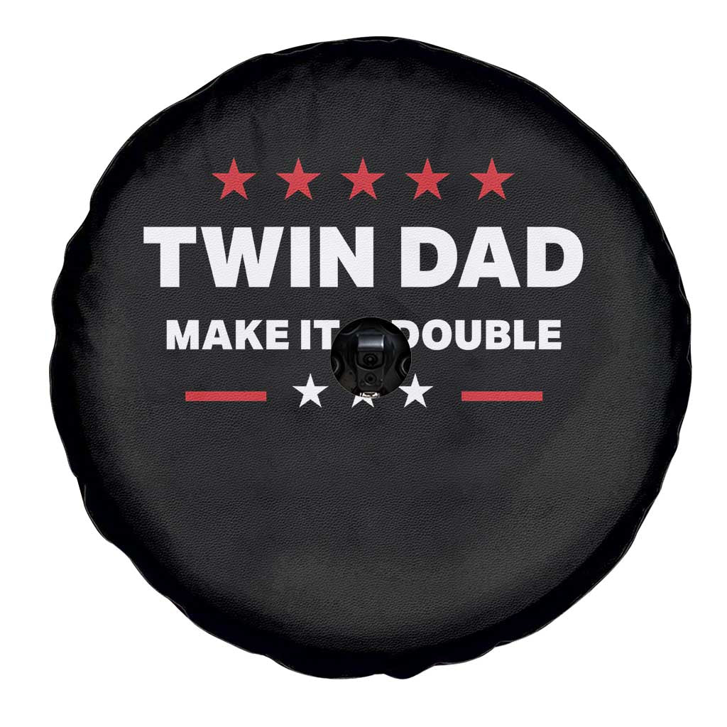 Retro Twin Dad Spare Tire Cover Make It A Double Fathers Day