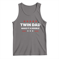 Retro Twin Dad Tank Top Make It A Double Fathers Day