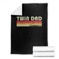 Retro Twin Dad Throw Blanket Make It A Double Vintage Cool 70s 80s Style Sunset