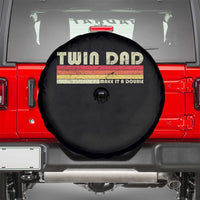 Retro Twin Dad Spare Tire Cover Make It A Double Vintage Cool 70s 80s Style Sunset