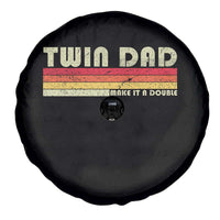 Retro Twin Dad Spare Tire Cover Make It A Double Vintage Cool 70s 80s Style Sunset