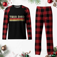 Retro Twin Dad Plaid Pajama Set Make It A Double Vintage Cool 70s 80s Style Sunset