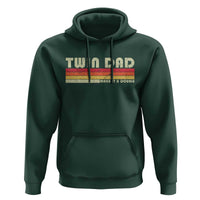 Retro Twin Dad Hoodie Make It A Double Vintage Cool 70s 80s Style Sunset