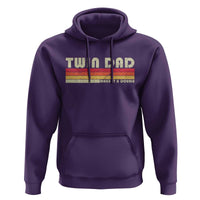 Retro Twin Dad Hoodie Make It A Double Vintage Cool 70s 80s Style Sunset