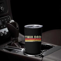Retro Twin Dad Tumbler Cup Make It A Double Vintage Cool 70s 80s Style Sunset