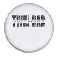 Retro Twin Dad Spare Tire Cover Subtle Make It A Double Fathers Day