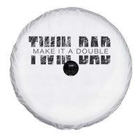 Retro Twin Dad Spare Tire Cover Subtle Make It A Double Fathers Day