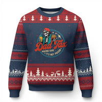 Skeleton Dad Tax Making Sure Its Not Poison Ugly Christmas Sweater Husband Daddy Fathers Day Gift