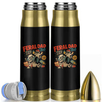 Funny Raccoon Dad Bullet Tumbler Feral Dad Club Fathers Day Gift