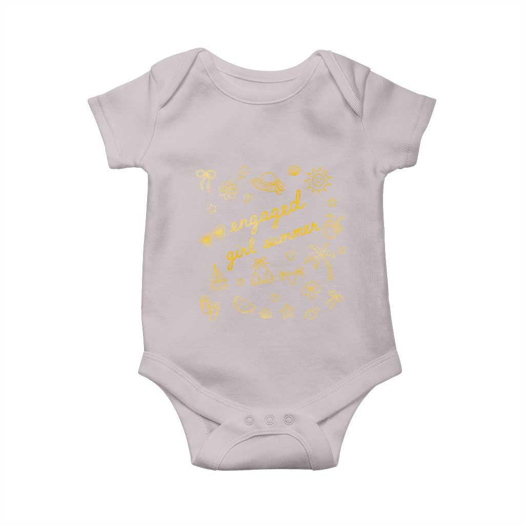Engaged Girl Summer Baby Onesie Bride To Be Engagement